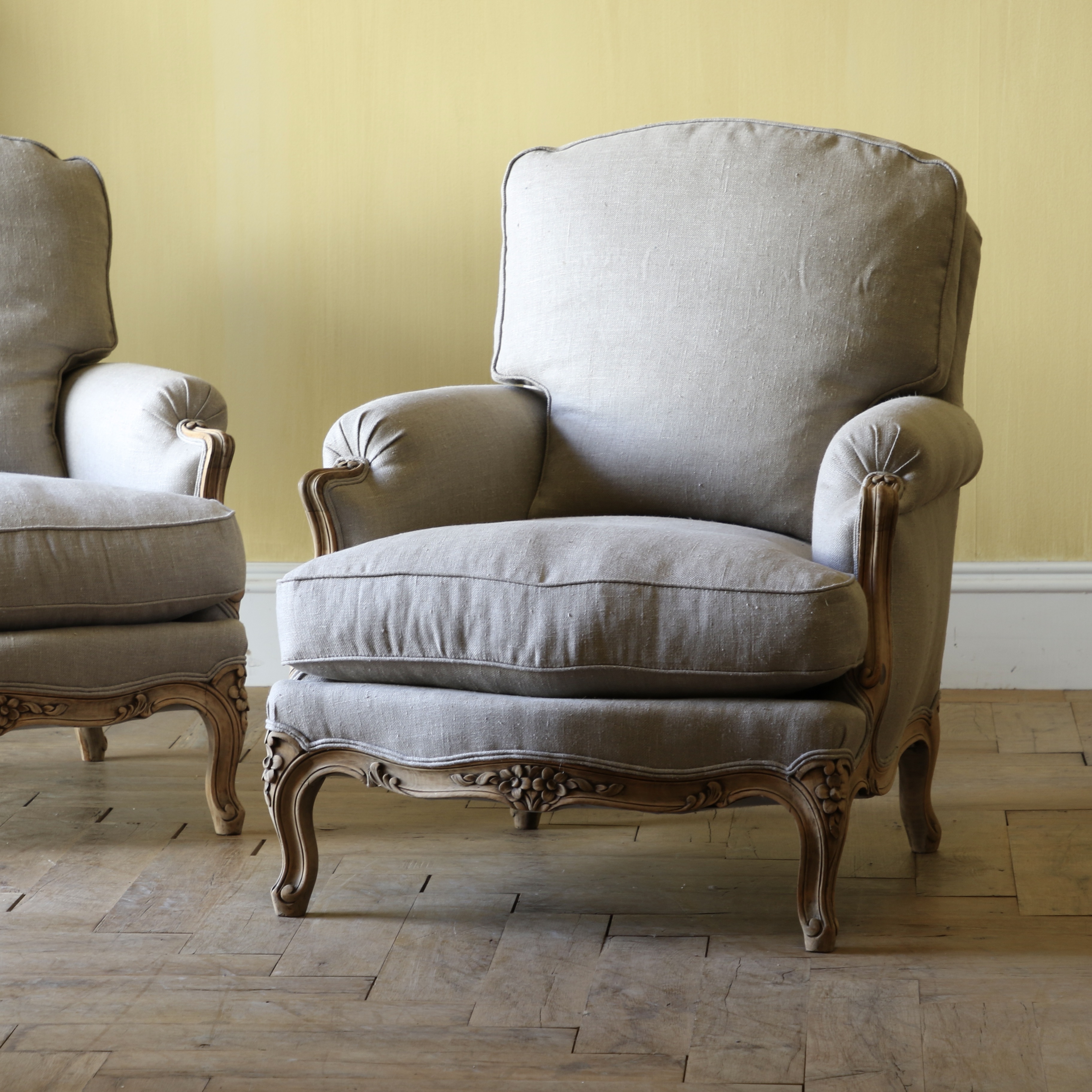 Pair of Louis XV Armchairs